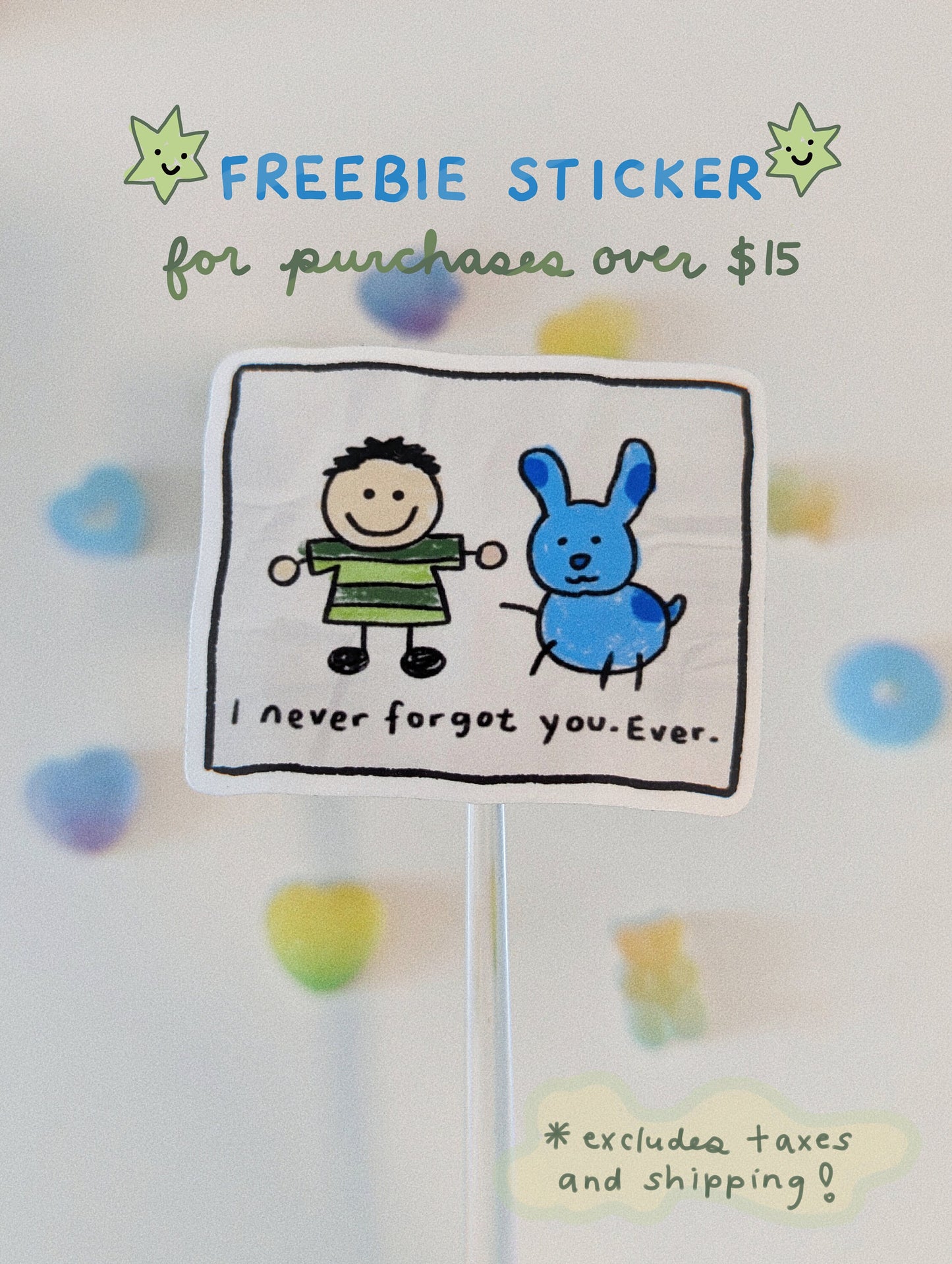 Magenta-Blue's Clues Holographic Vinyl Sticker/ /Nostalgic gifts, childhood, cartoon dog, Laminated Waterproof Vinyl Laptop Sticker