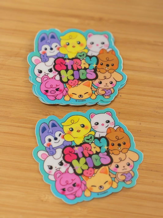 StrayKids SKZ SKZOO Vinyl Matte Sticker| K-pop Concert DominATE Tour Felix Hyunjin|