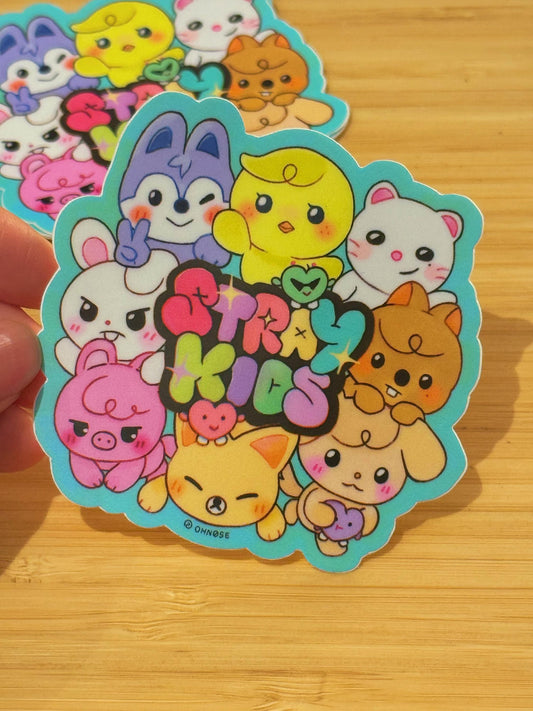 StrayKids SKZ SKZOO Vinyl Matte Sticker| K-pop Concert DominATE Tour Felix Hyunjin|