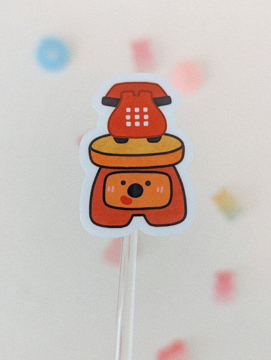 Blue's Clues & Friends Sheet -A6 Waterproof Durable Vinyl Sticker Sheet- Blue Magenta Mailbox Handy Dandy Notebook Steve Salt and Pepper